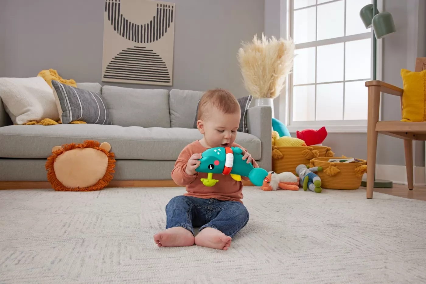 Fisher price rechinul prietenos, varsta de la 6 luni la 2 ani [3]