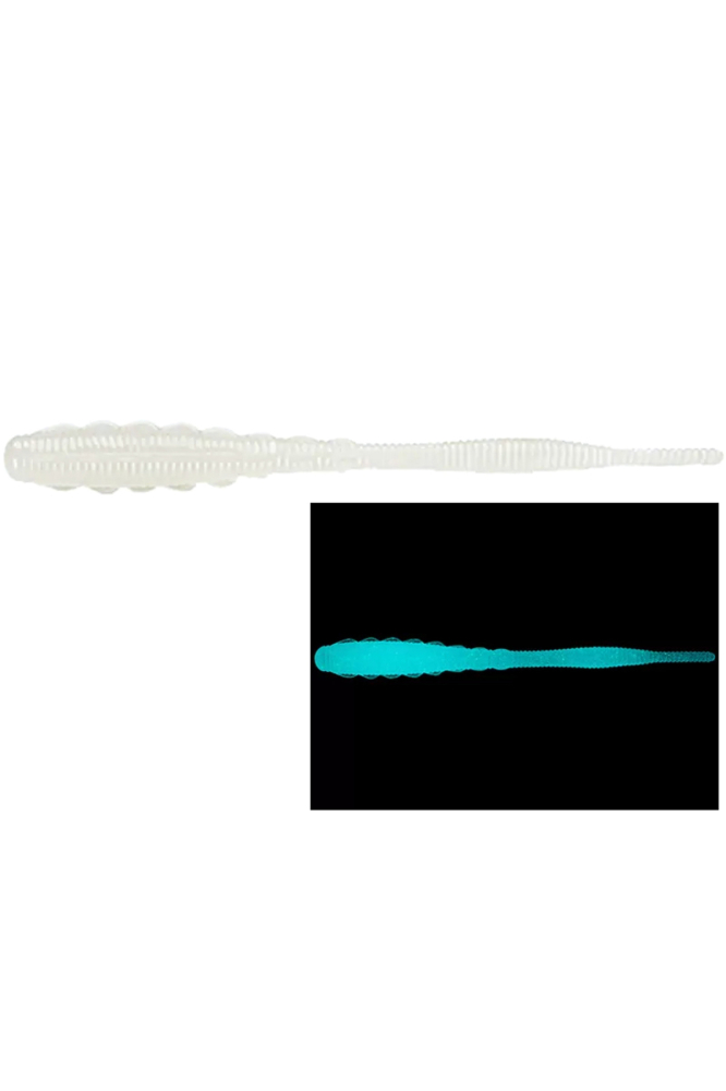 FishUp Aji Scaly 5.8cm #401 White Glow 3.3cm White Glow [2]