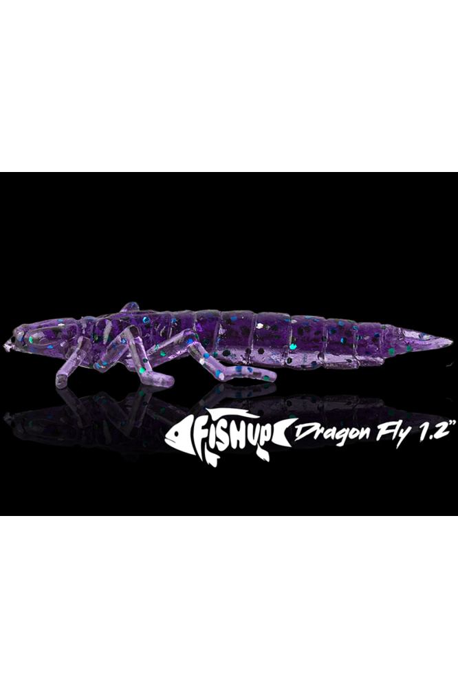FishUp Dragonfly 3cm #019 Motor Oil Red 3cm #019 Motor Oil Red [2]