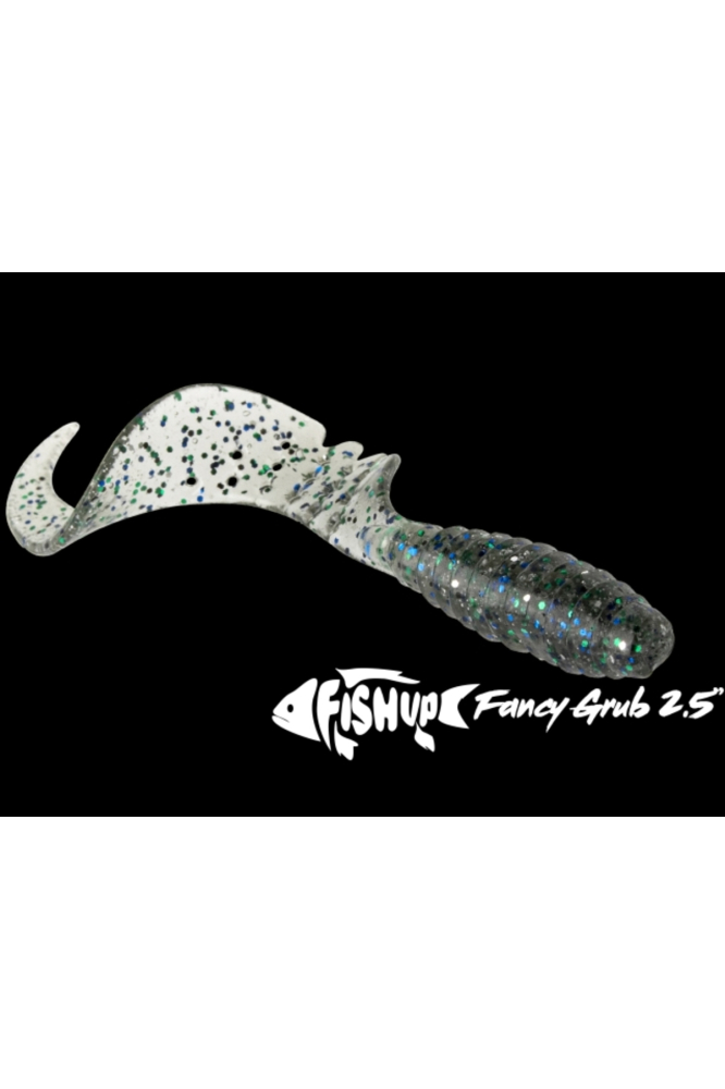 FishUp Fancy Grub 2.5cm #048 Bubble Gum 2.5cm #048 Bubble Gum [4]
