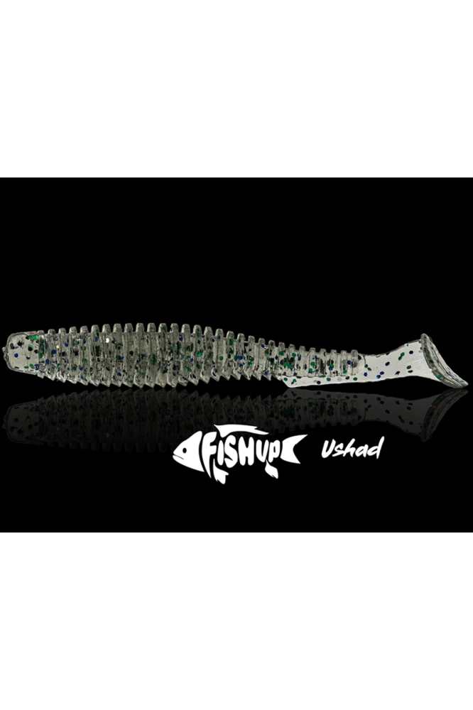 FishUp U-Shad 5cm #019 Motor Oil Red 5cm #019 Motor Oil Red [2]