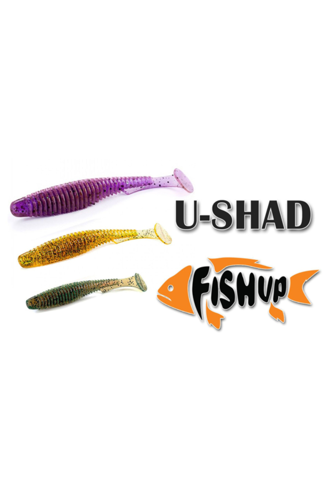 FishUp U-Shad 9cm #016 Lox Green & Black 9cm Lox Green & Black [2]