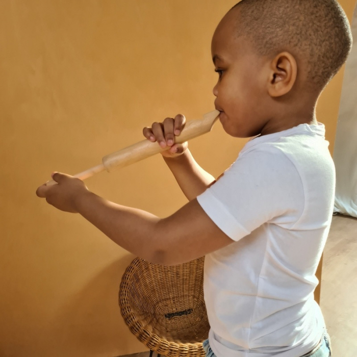 Flaut, fluier, instrument muzical de suflat din lemn, Egmont toys, varsta 3 - 6, 6 - 9 ani, Baiat, Fata [2]