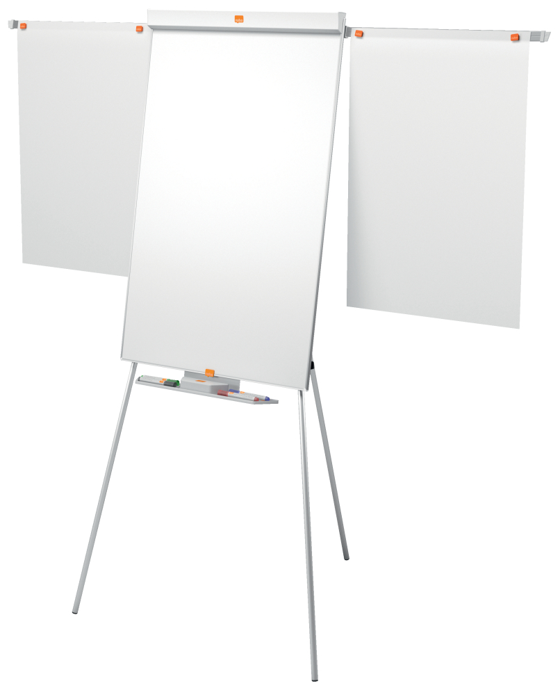 Flipchart magnetic cu brate/trepied 69*100nano clean clasic nobo [2]