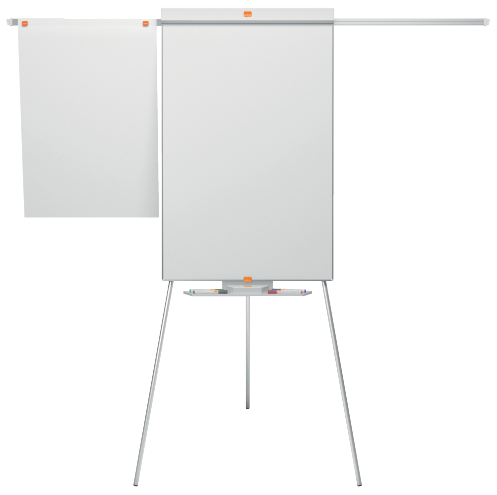 Flipchart magnetic cu brate/trepied 69*100nano clean clasic nobo [5]