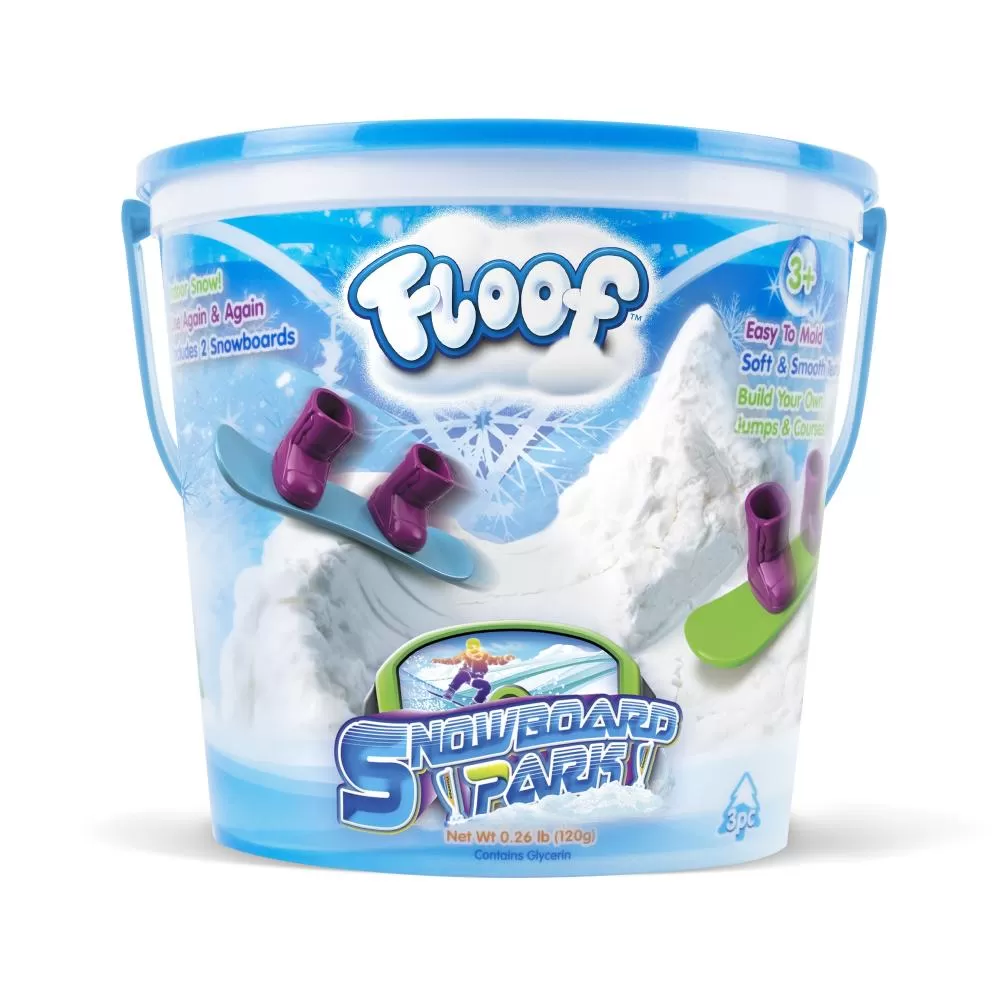 Floof, Spuma Modelatoare, Snowboard park 120g, varsta de la 3 ani la 14 ani [2]