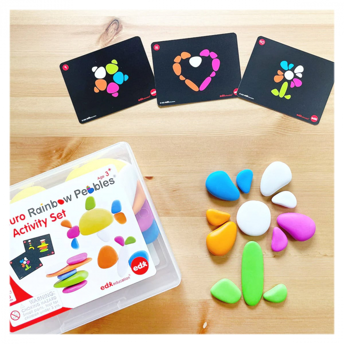 Fluro Pebbles, pietricele cu activitati, 3-9 ani [2]