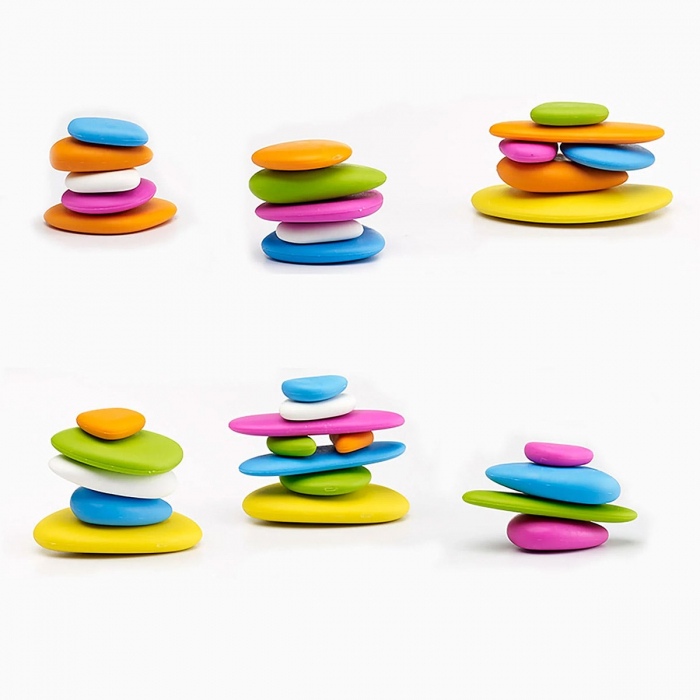 Fluro Pebbles, pietricele cu activitati, 3-9 ani [3]