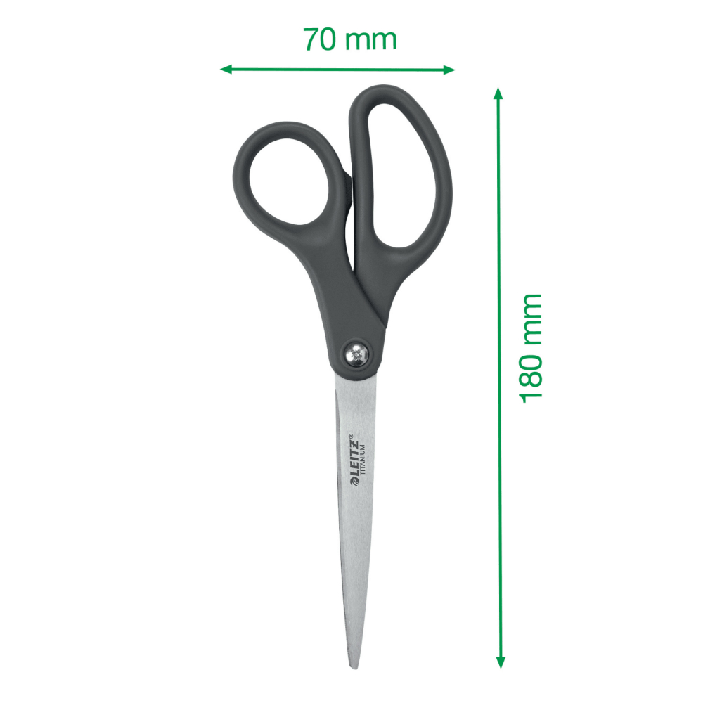 Foarfeca birou 18cm gri titanium leitz [5]