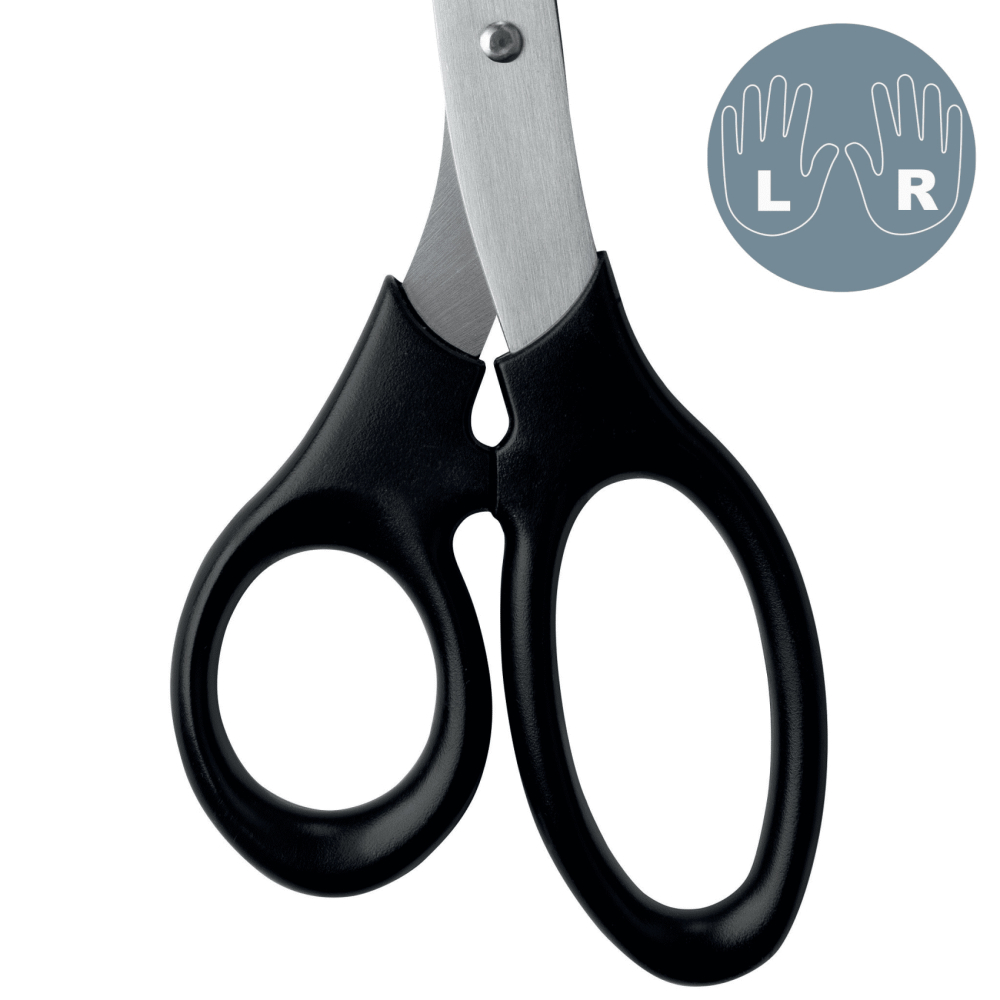 Foarfeca birou 20cm neagra otel inoxidabil leitz [4]