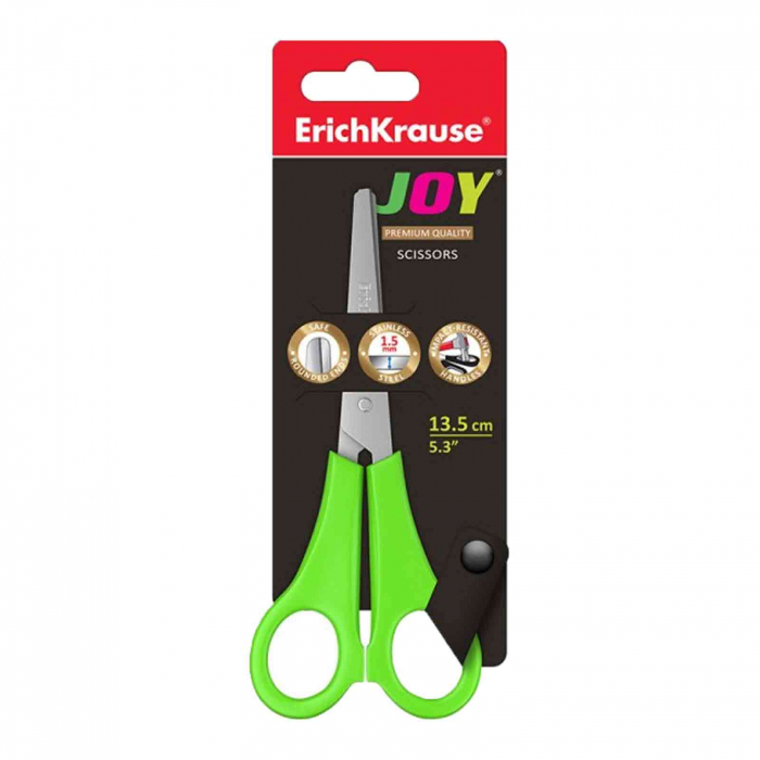 Foarfeca cu rigla Erich Krause Joy, 13.5cm [2]
