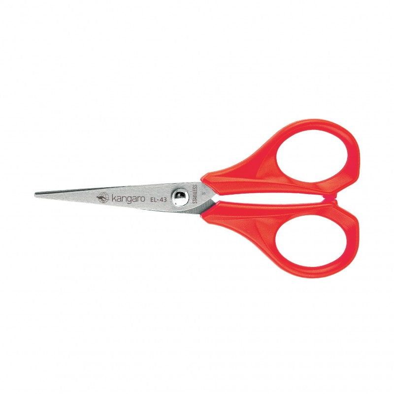 Foarfeca Kangaro Elegance EL-43/Y, 10.8cm, lama inox, blister [4]