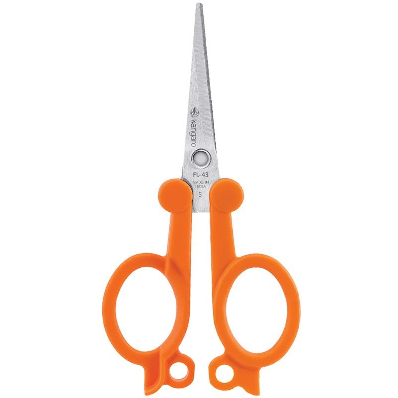 Foarfeca Kangaro Elegance FL-43/Y, 11.2cm, lama inox, blister [2]