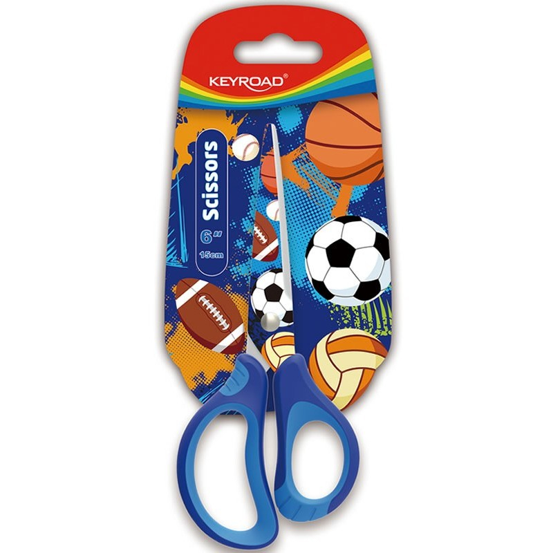 Foarfeca Keyroad KR971675, 15.0cm, diverse modele, blister [2]