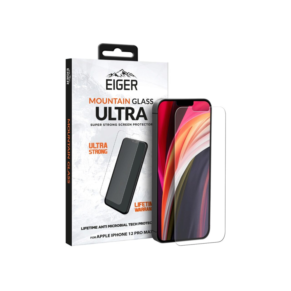 Folie iPhone 12 Pro Max Eiger Sticla Mountain Glass Ultra Clear [3]