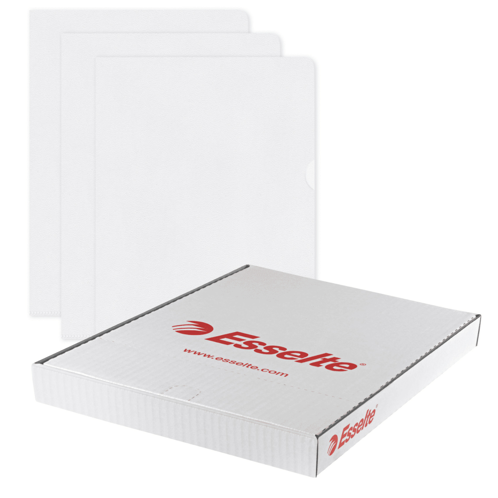 Folie protectie a4 cristal 105 microni 100/top deschidere l esselte [4]