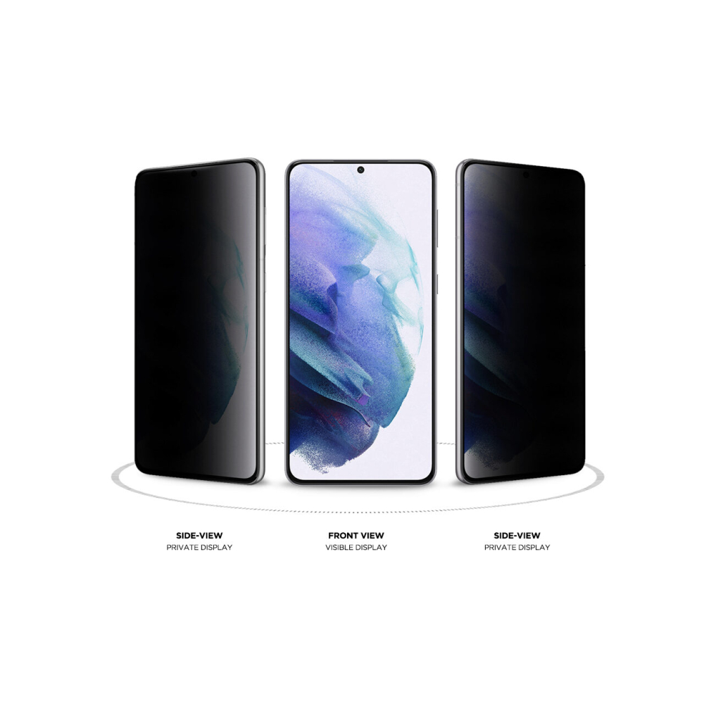 Folie Samsung Galaxy S21 Eiger Sticla 3D Privacy [2]