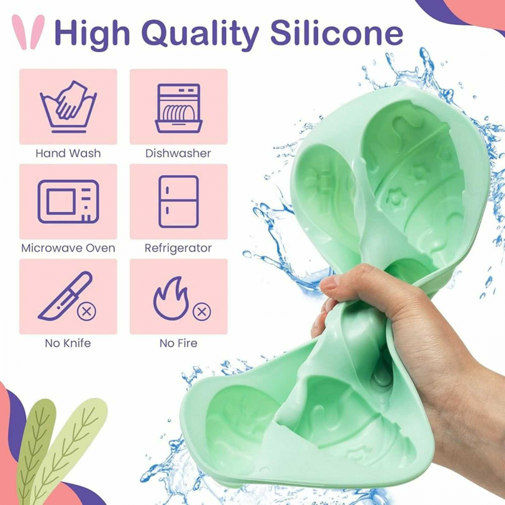 Forma Silicon Oua de Paste - Matrita pentru Ciocolata, Prajituri sau Ipsos [4]