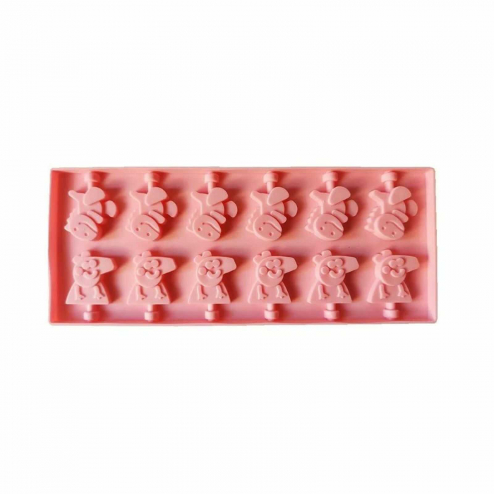 Forme de silicon pentru acadele, Peppa Pig si Dino - Micostore.ro [2]