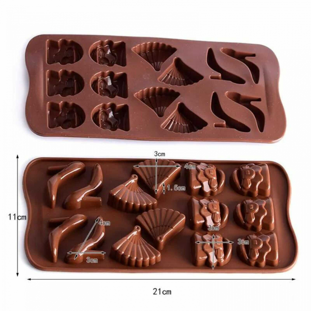 Forma ciocolata din silicon, Fashion - Micostore.ro [4]
