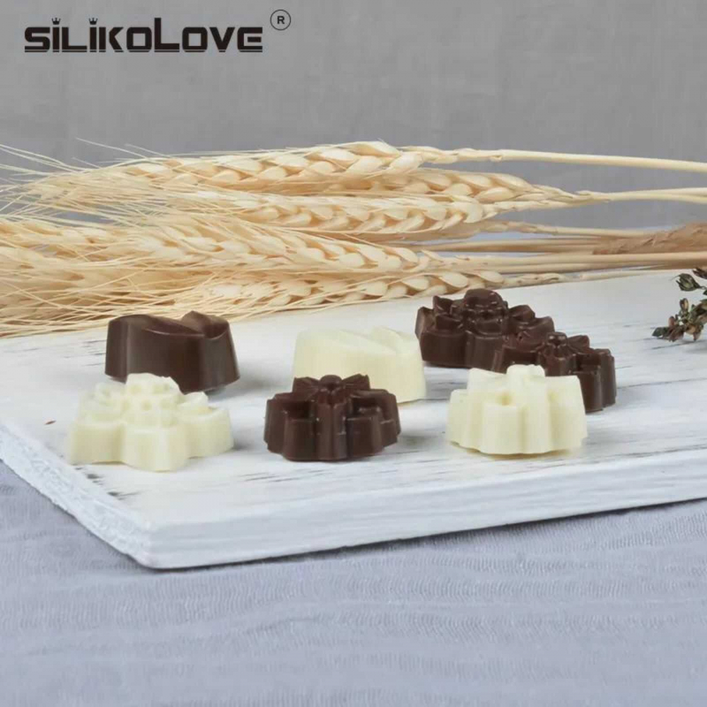 Forma ciocolata din silicon, Flori - Micostore.ro [2]