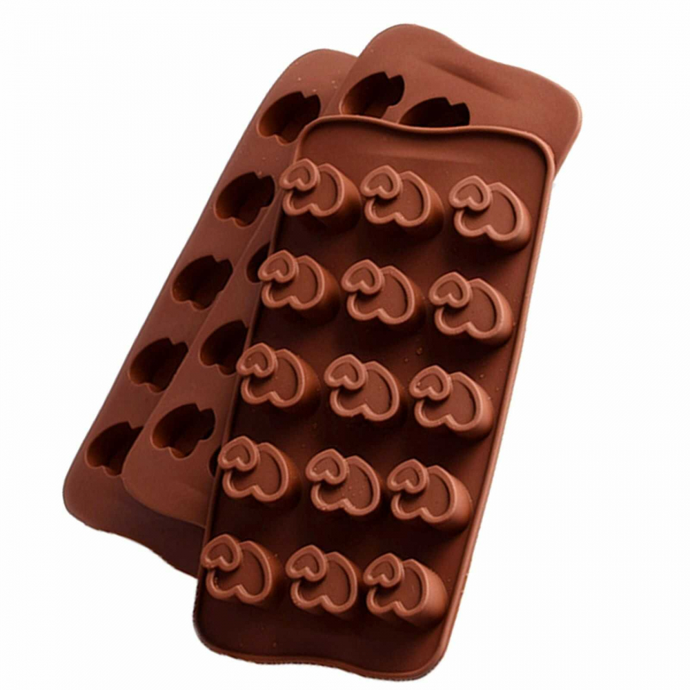 Forma ciocolata din silicon, Inimioare - Micostore.ro [5]