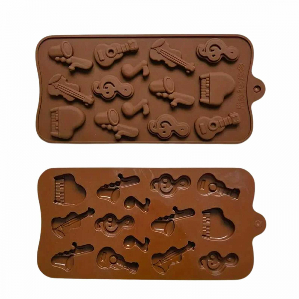 Forma ciocolata din silicon, Instrumente Muzicale - Micostore.ro [5]