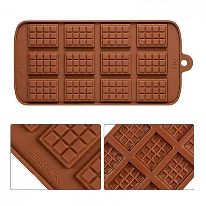Forma ciocolata din silicon, Mini tablete - Micostore.ro [2]