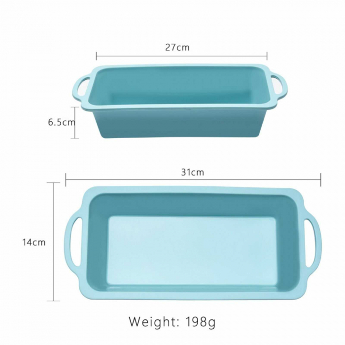 Forma pentru cozonac, chec, din silicon, Roz - Micostore.ro [5]