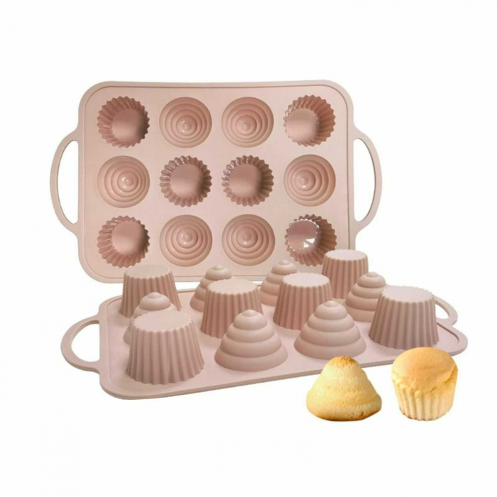Forme Silicon Briose, Tavi pentru Copt Prajituri - Micostore.ro [6]