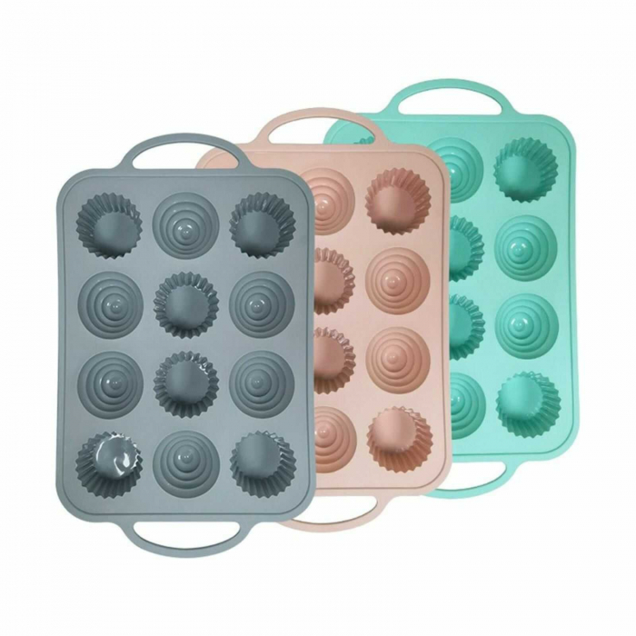 Forme Silicon Briose, Tavi pentru Copt Prajituri - Micostore.ro [2]