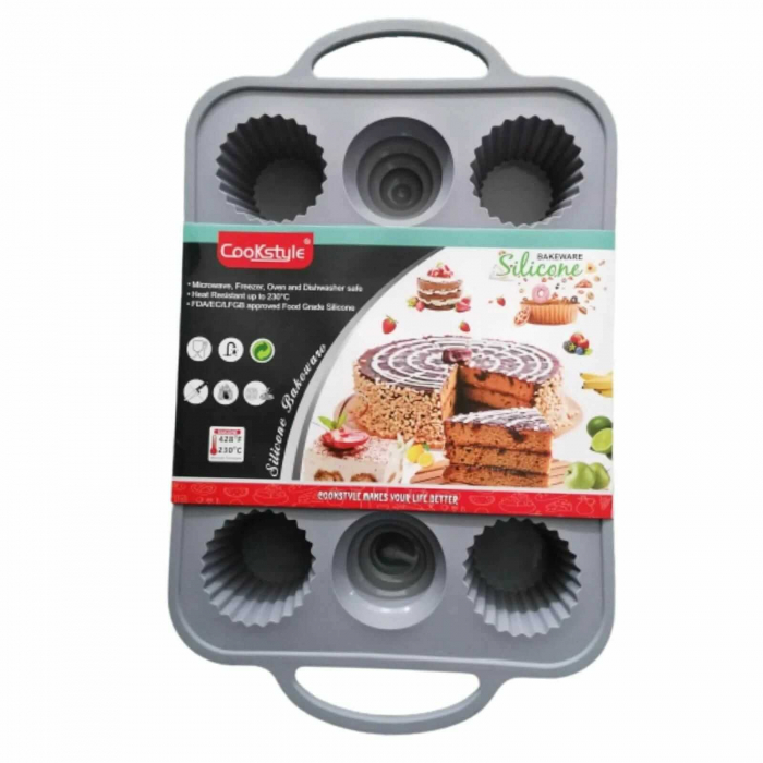 Forme Silicon Briose, Tavi pentru Copt Prajituri - Micostore.ro [9]