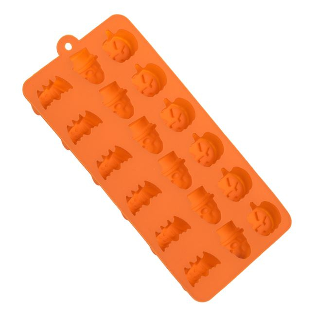 Formă Silicon Halloween pentru Ciocolată și Jeleuri - 18 Cavități - Micostore.ro [3]