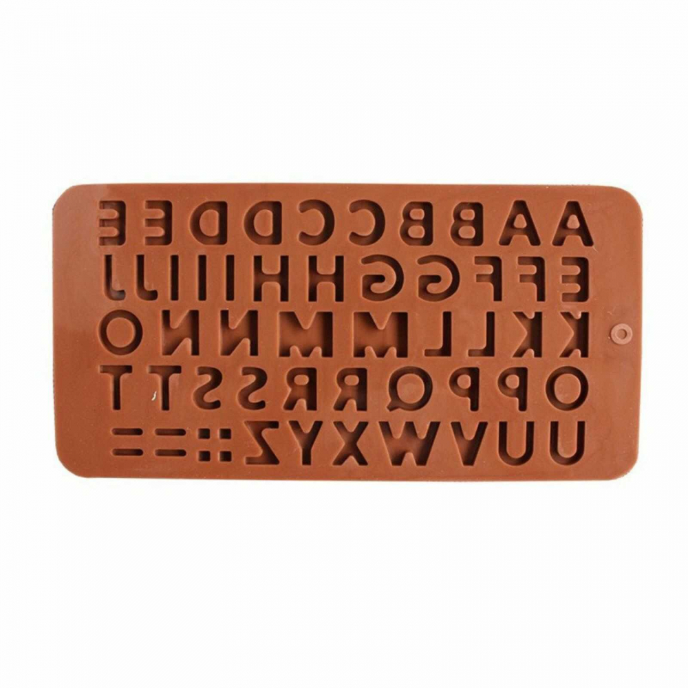 Forma silicon pentru ciocolata, Model Alfabet - Micostore.ro [3]