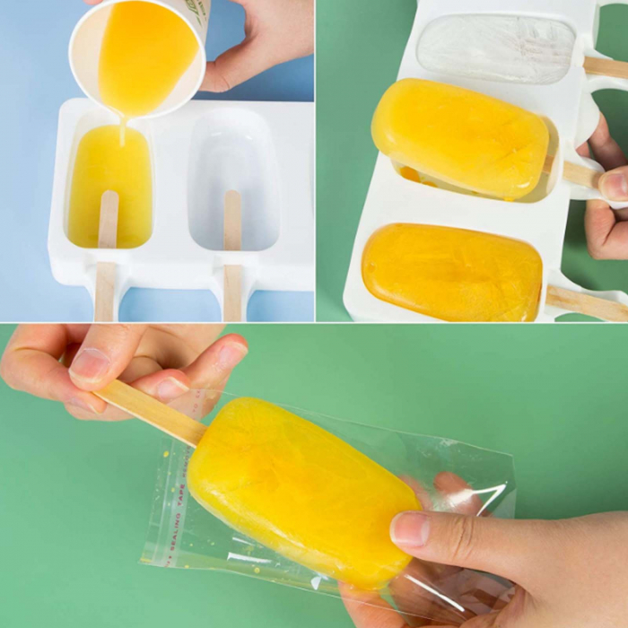 Forma Inghetata pe Bat, Silicon cu 4 matrite - Micostore.ro [8]