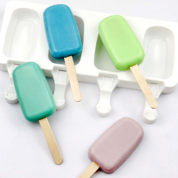 Forma Inghetata pe Bat, Silicon cu 4 matrite - Micostore.ro [2]