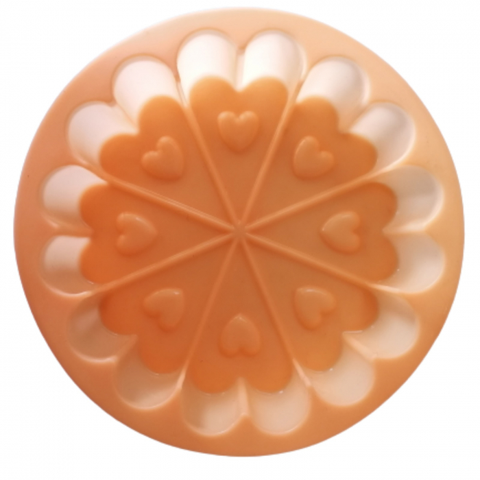 Tava in forma de inima din silicon pentru tarte, tort si prajituri [2]
