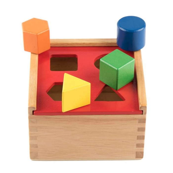 Sortare forme colorate in cutie, Viga Toys [3]