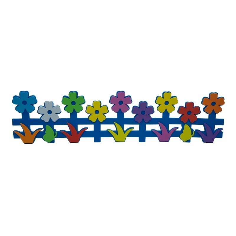 Forme decorative - hartie gumata - gard de flori, 50cm, 3mm, diverse culori, Colorarte [1]