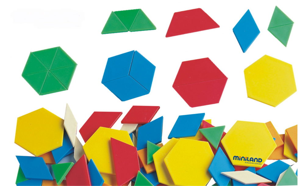 Forme geometrice diverse Miniland 250 buc [1]