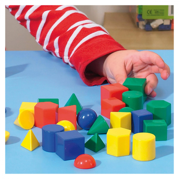 Forme geometrice mici 3D, solide, Edx Education, 6+ ani [2]