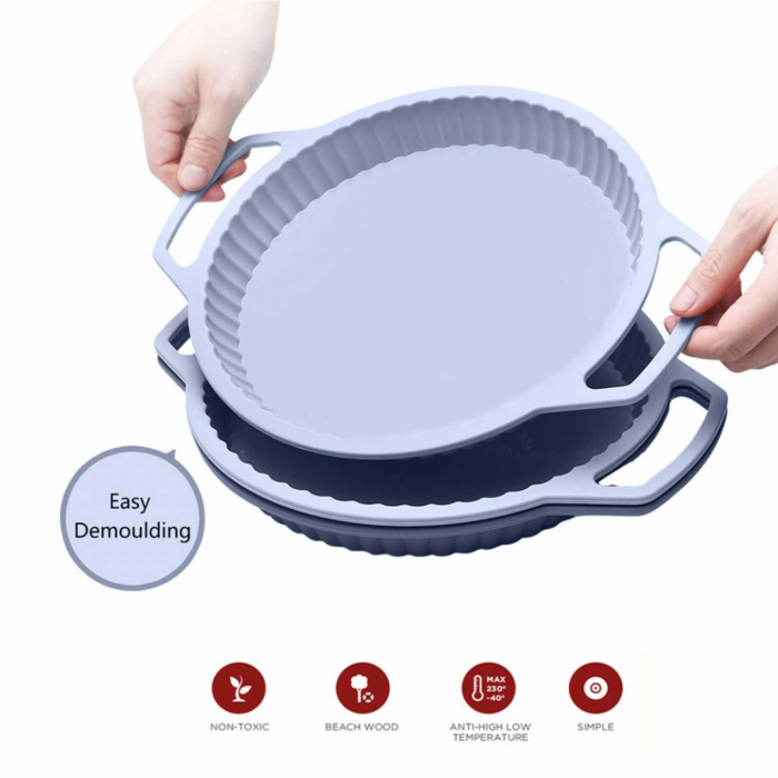 Forme de Silicon Rotunde pentru Tarte si Prajituri - Micostore.ro [4]