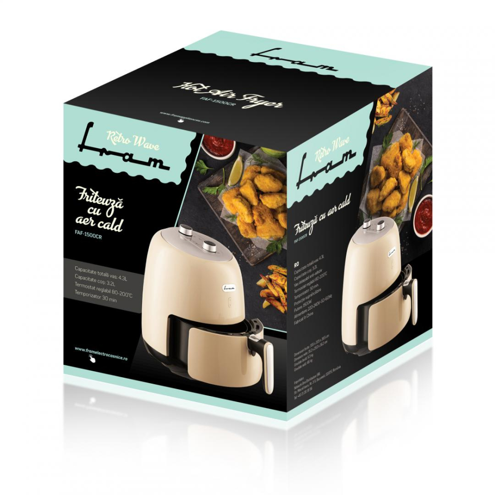Friteuza cu aer cald fram faf-1500cr [7]