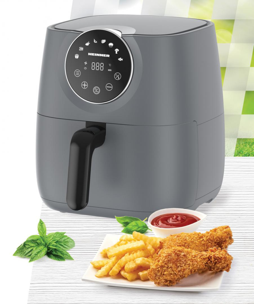 Friteuza cu aer cald heinner smartfry haf-b6grey1700 [5]