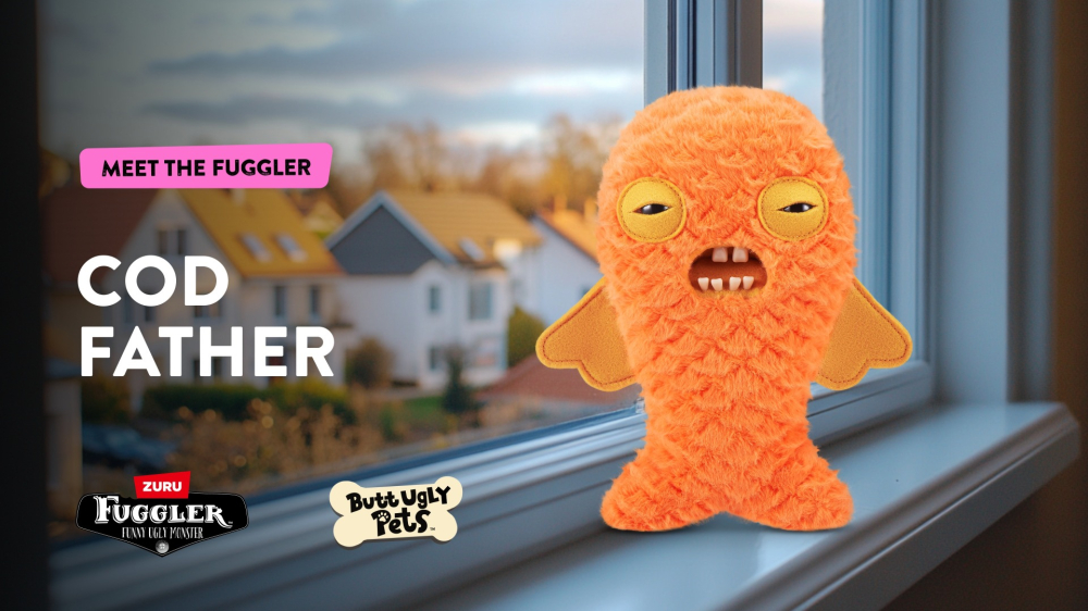 Fuggler - Jucarie de plus, 23 cm - Ciudateii animale uratele, Cod Father copii varsta 3-5 ani|5-7 ani|7-9 ani|9-12 ani|12-14 ani|14-18 ani [2]