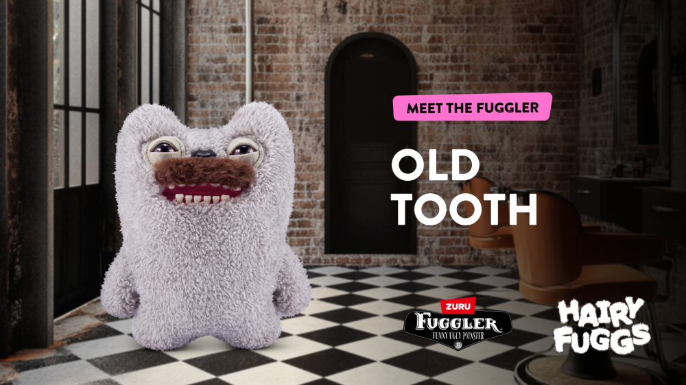 Fuggler - Jucarie de plus, 23 cm - Ciudateii cu par copii varsta 3-5 ani|5-7 ani|7-9 ani|9-12 ani|12-14 ani|14-18 ani [10]