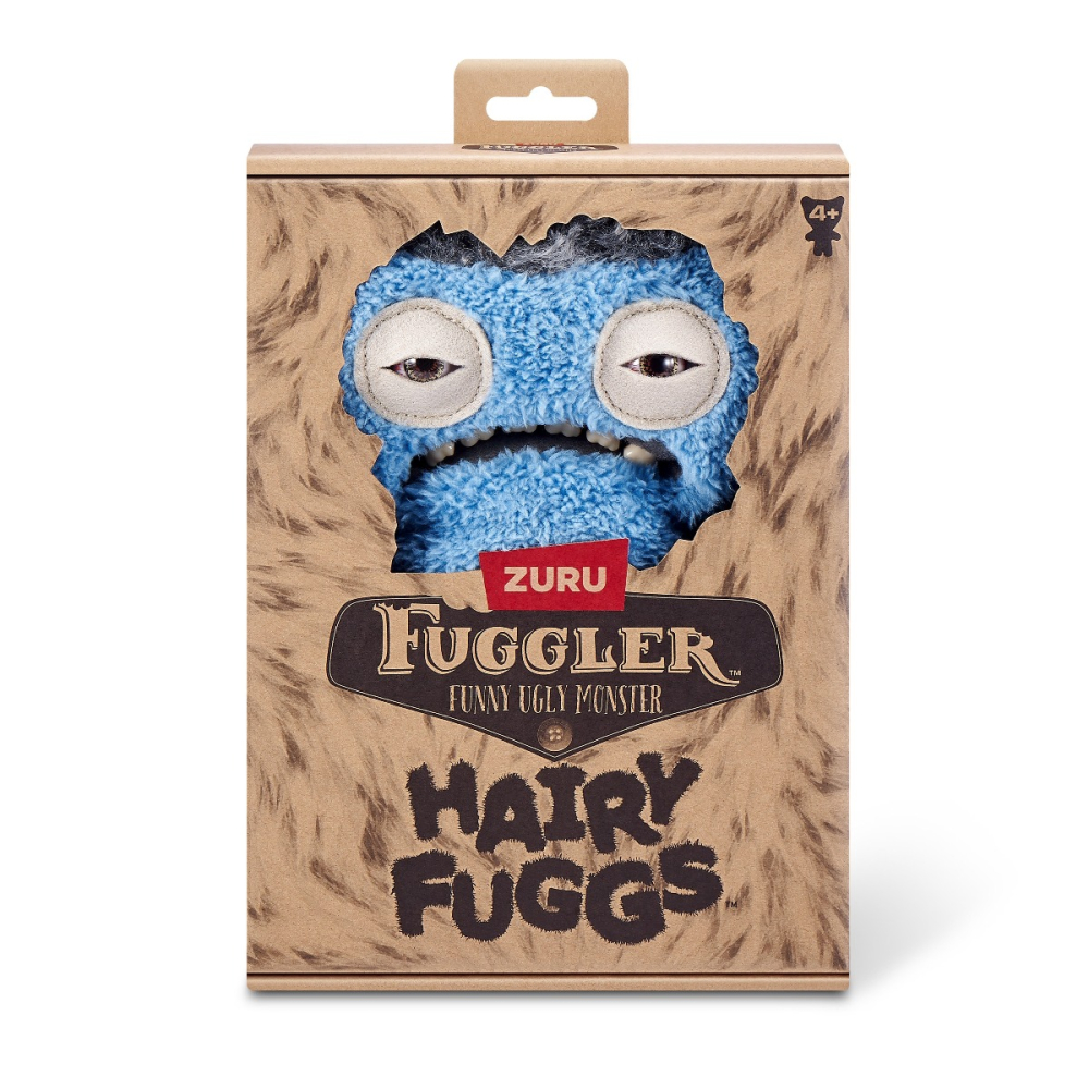 Fuggler - Jucarie de plus, 23 cm - Ciudateii cu par, Gnawling Terror - Wig- Teal copii varsta 3-5 ani|5-7 ani|7-9 ani|9-12 ani|12-14 ani|14-18 ani [4]