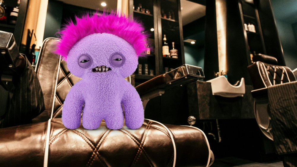 Fuggler - Jucarie de plus, 23 cm - Ciudateii cu par, Squidge - Mokhak copii varsta 3-5 ani|5-7 ani|7-9 ani|9-12 ani|12-14 ani|14-18 ani [3]