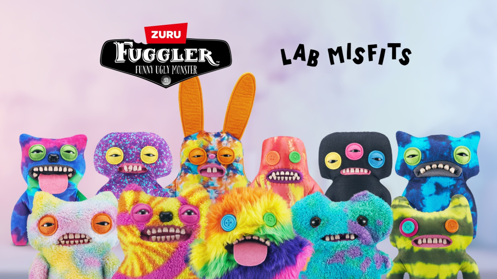 Fuggler - Jucarie de plus, 23 cm - Ciudateii din laborator, OOGAH BOOGAH copii varsta 3 ani + [8]