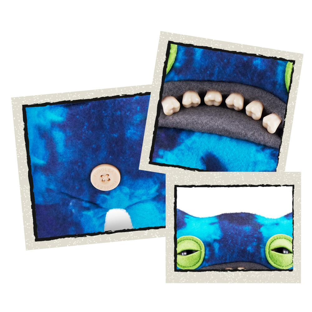 Fuggler - Jucarie de plus, 23 cm - Ciudateii din laborator, WIDE EYED WEIRDO copii varsta 3 ani + [3]